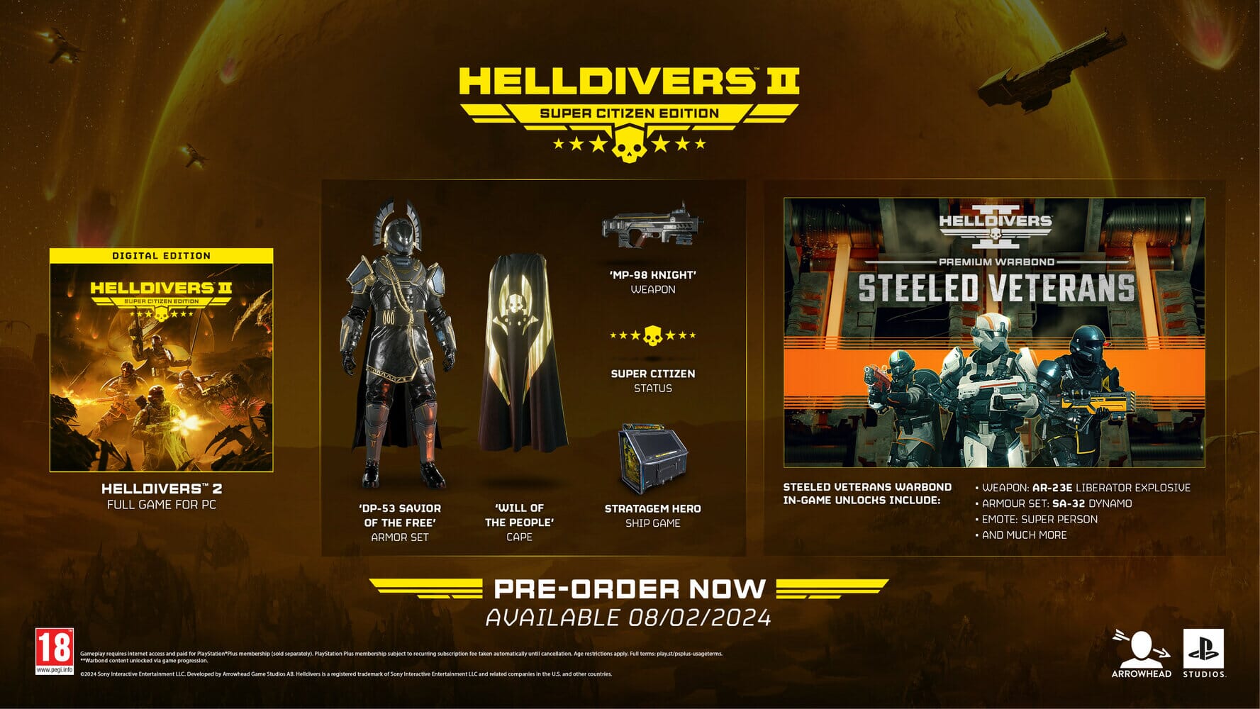 HELLDIVERS 2 Super Citizen Edition - Steam CD Key | JoyBuggy | Best Prices