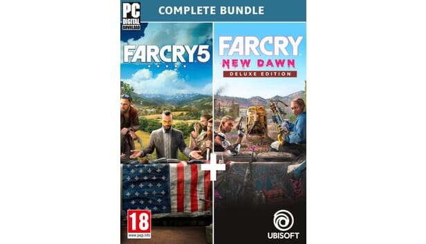 Far Cry 5+Far Cry New Dawn Deluxe Edition: Xbox One, XIS KEY Argentina- VPN  WW